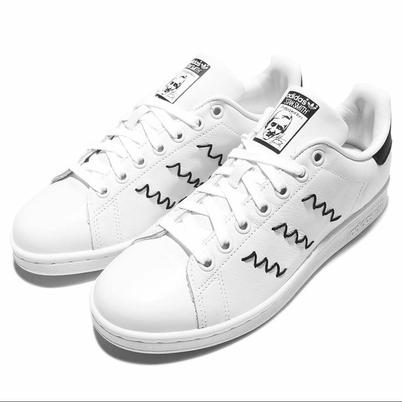 adidas Shoes - ADIDAS ORIGINALS - Stan Smith While Sneakers